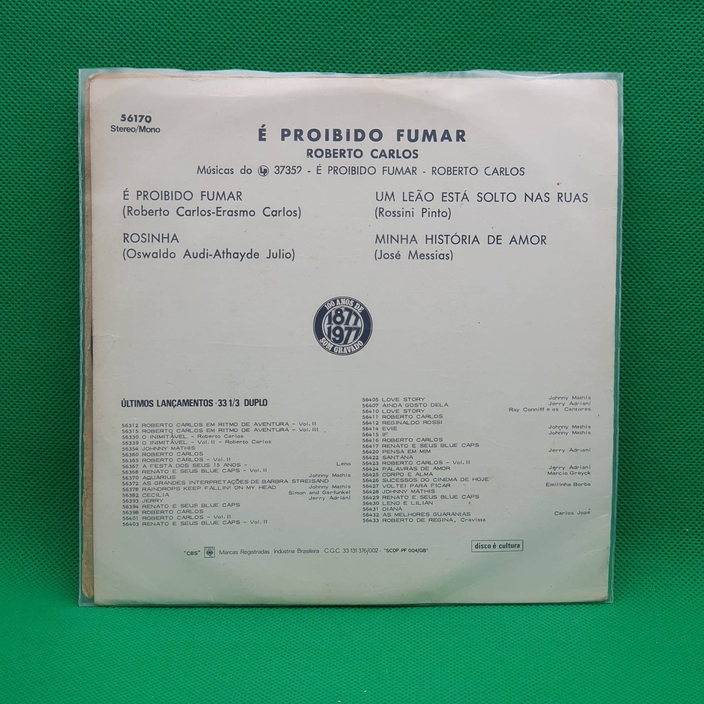 Roberto Carlos – É Proibido Fumar - Vol. I