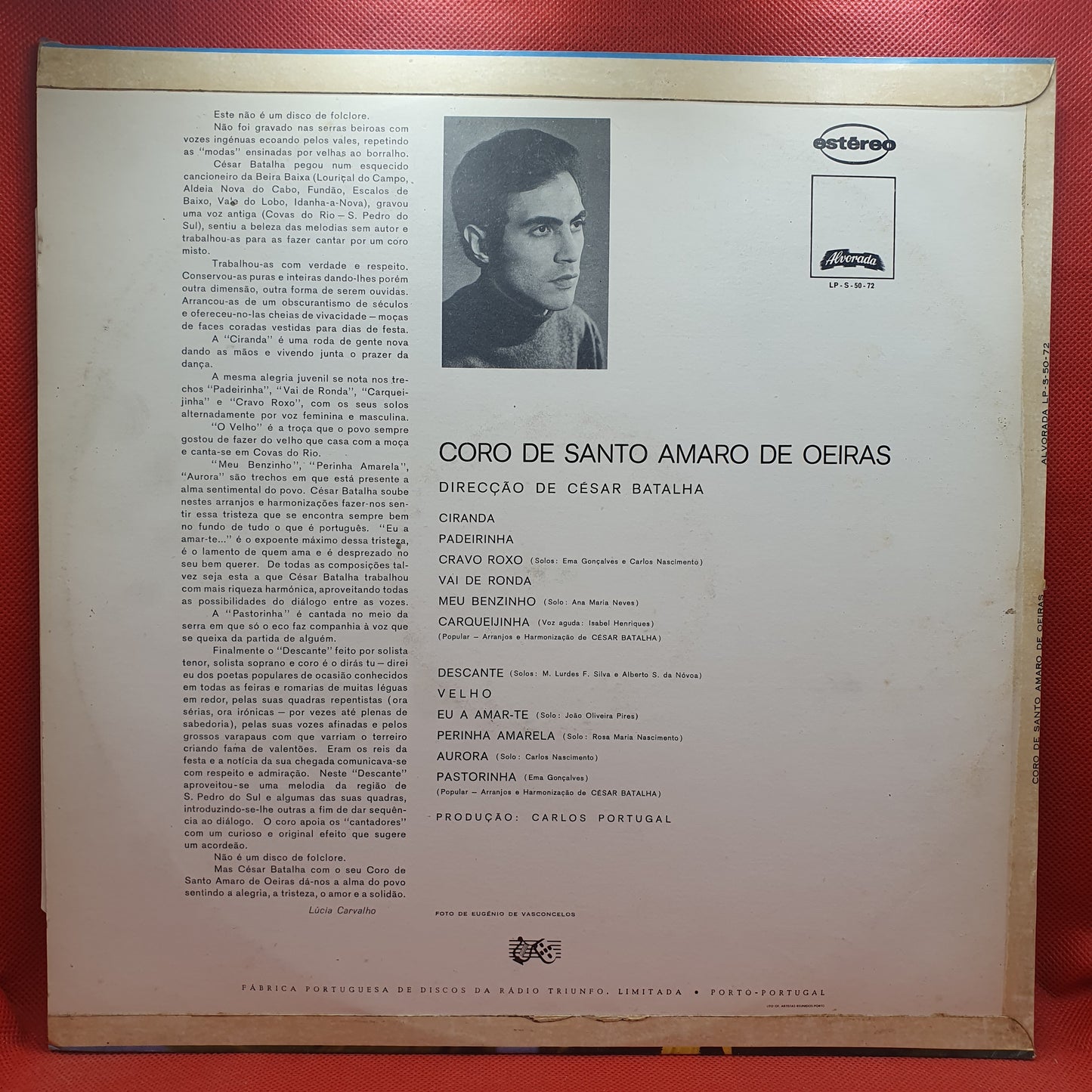 César Batalha, Coro De Santo Amaro De Oeiras – Coro de Santo Amaro de Oeiras