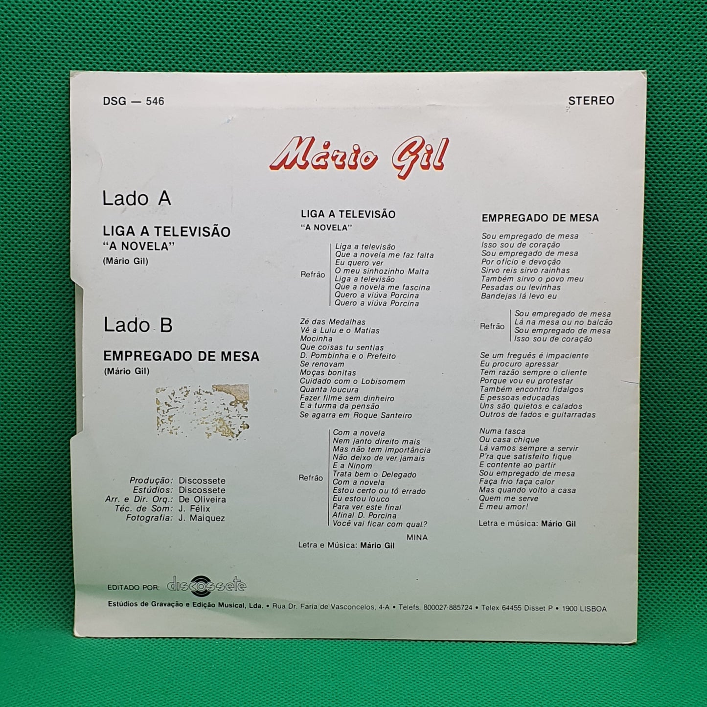 Mário Gil – Liga A Televisão "A Novela"