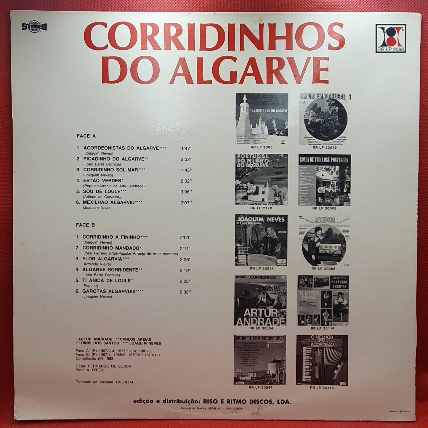 Artur Andrade, Carlos Areias - Corridinhos Do Algarve