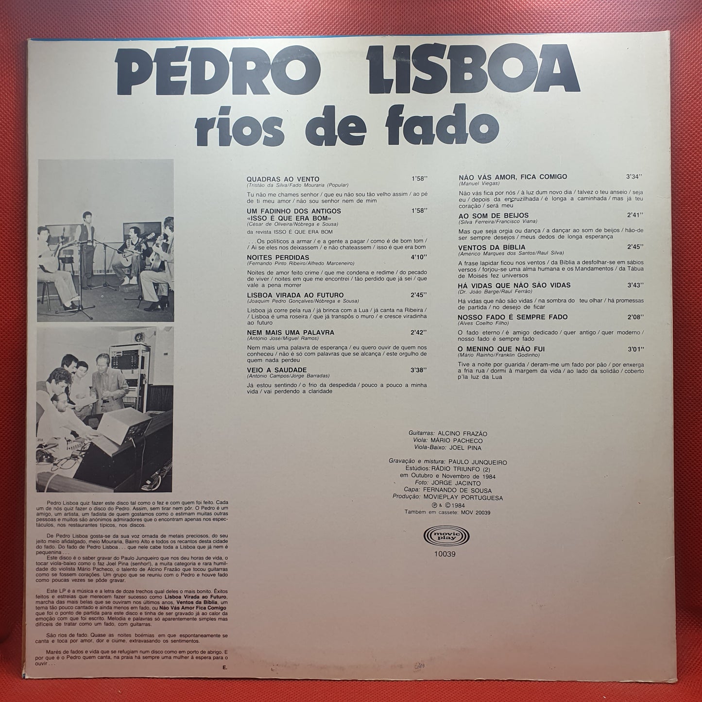Pedro Lisboa – Rios De Fado