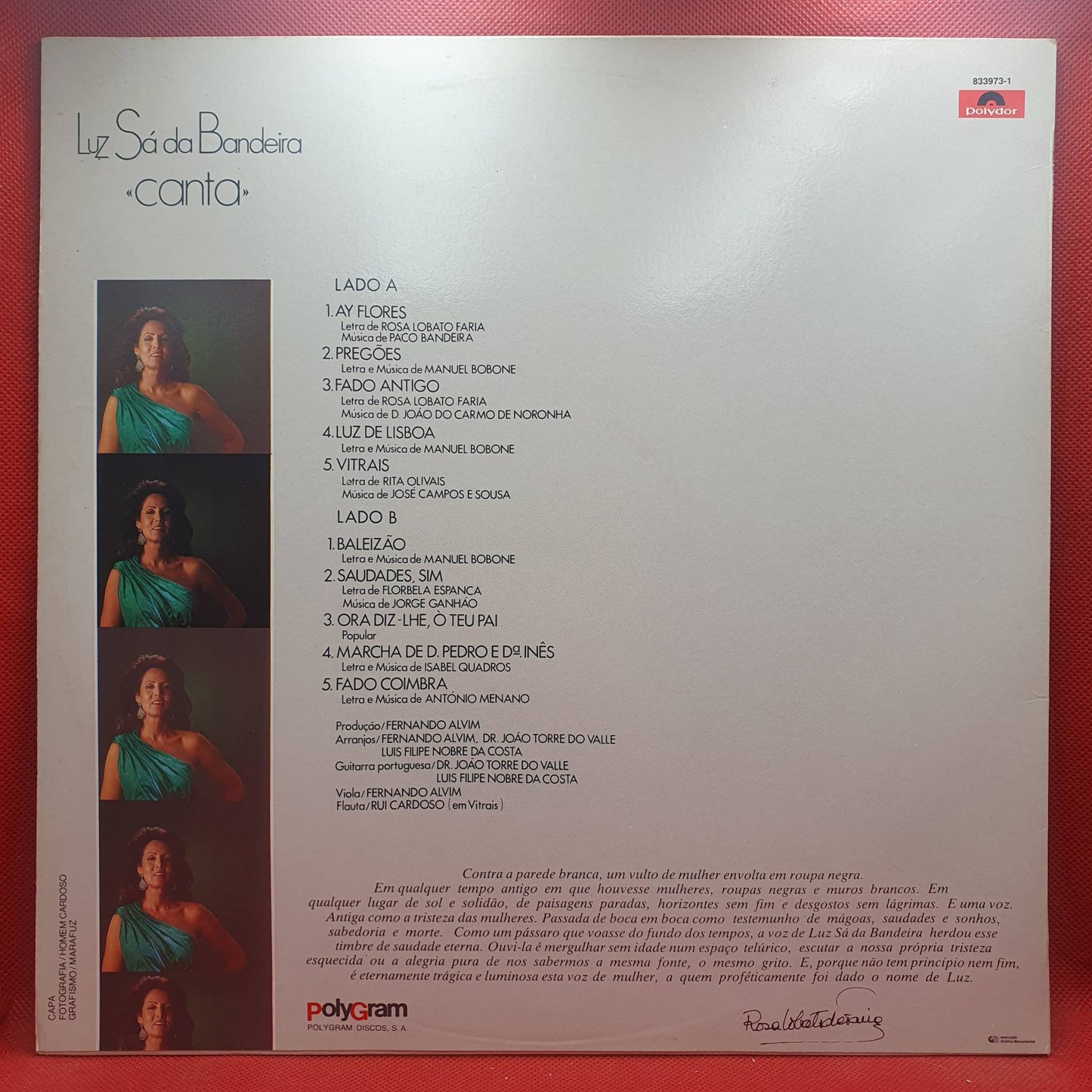 Luz Sá Da Bandeira – Canta