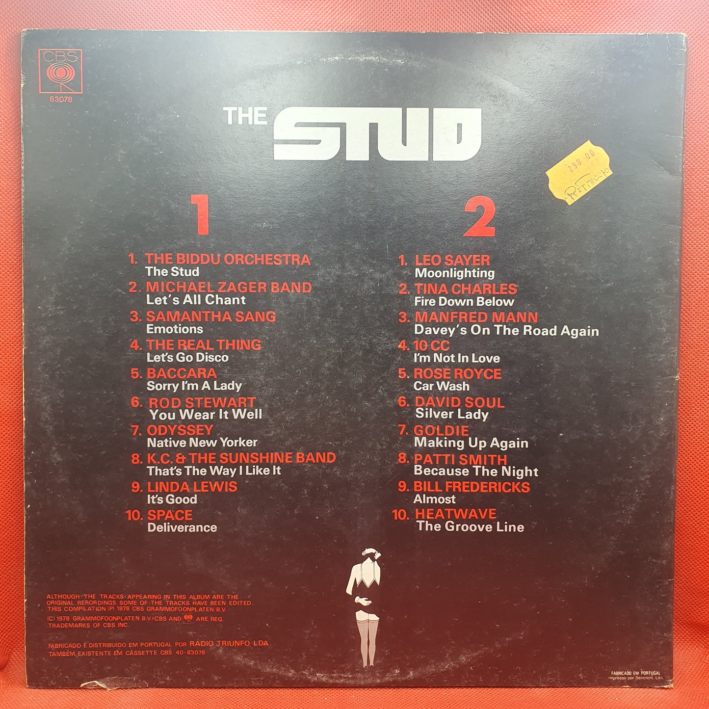 Various – Smash Hits From The Original Film Soundtrack "The Stud"