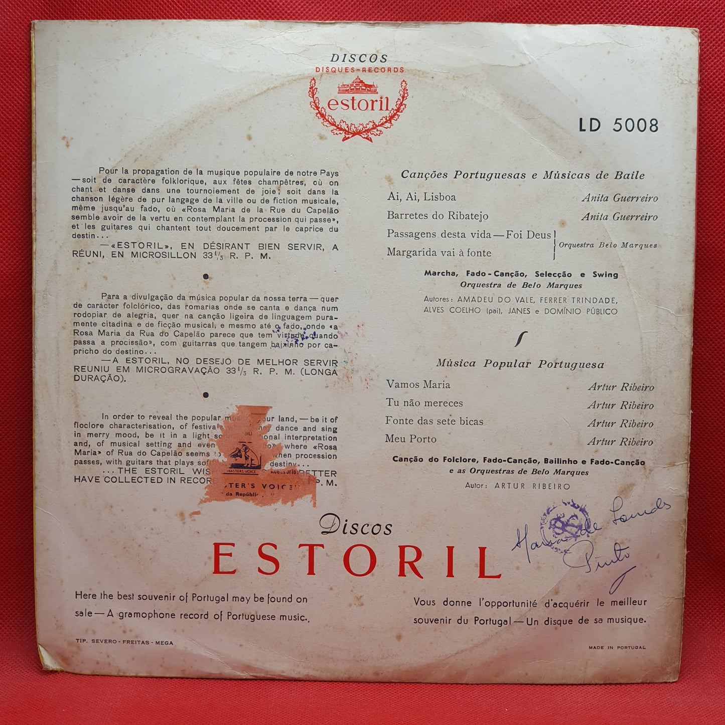 Belo Marques – Musica Portuguesa