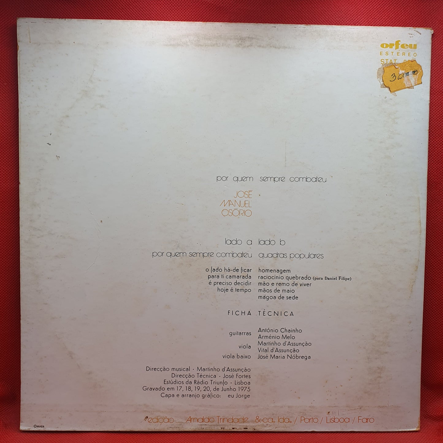 José Manuel Osório – Por Quem Sempre Combateu