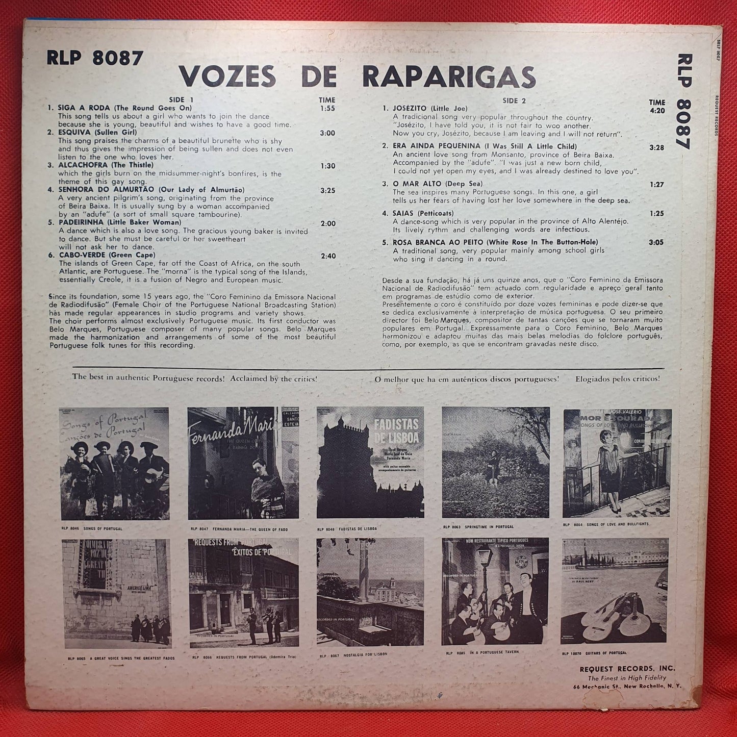 Coro Feminino da Emissora Nacional de Radiodifusão – Vozes De Raparigas