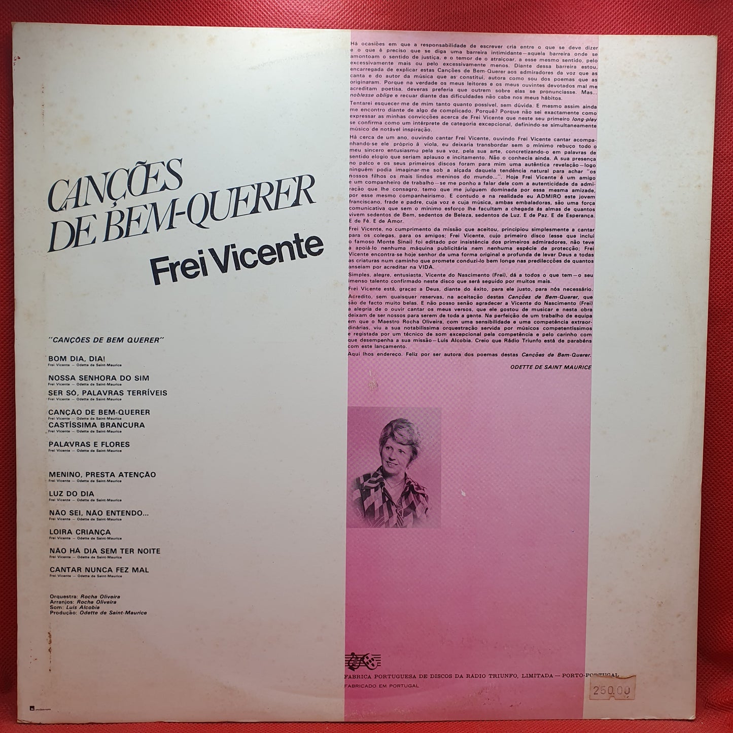 Frei Vicente – Canções De Bem-Querer