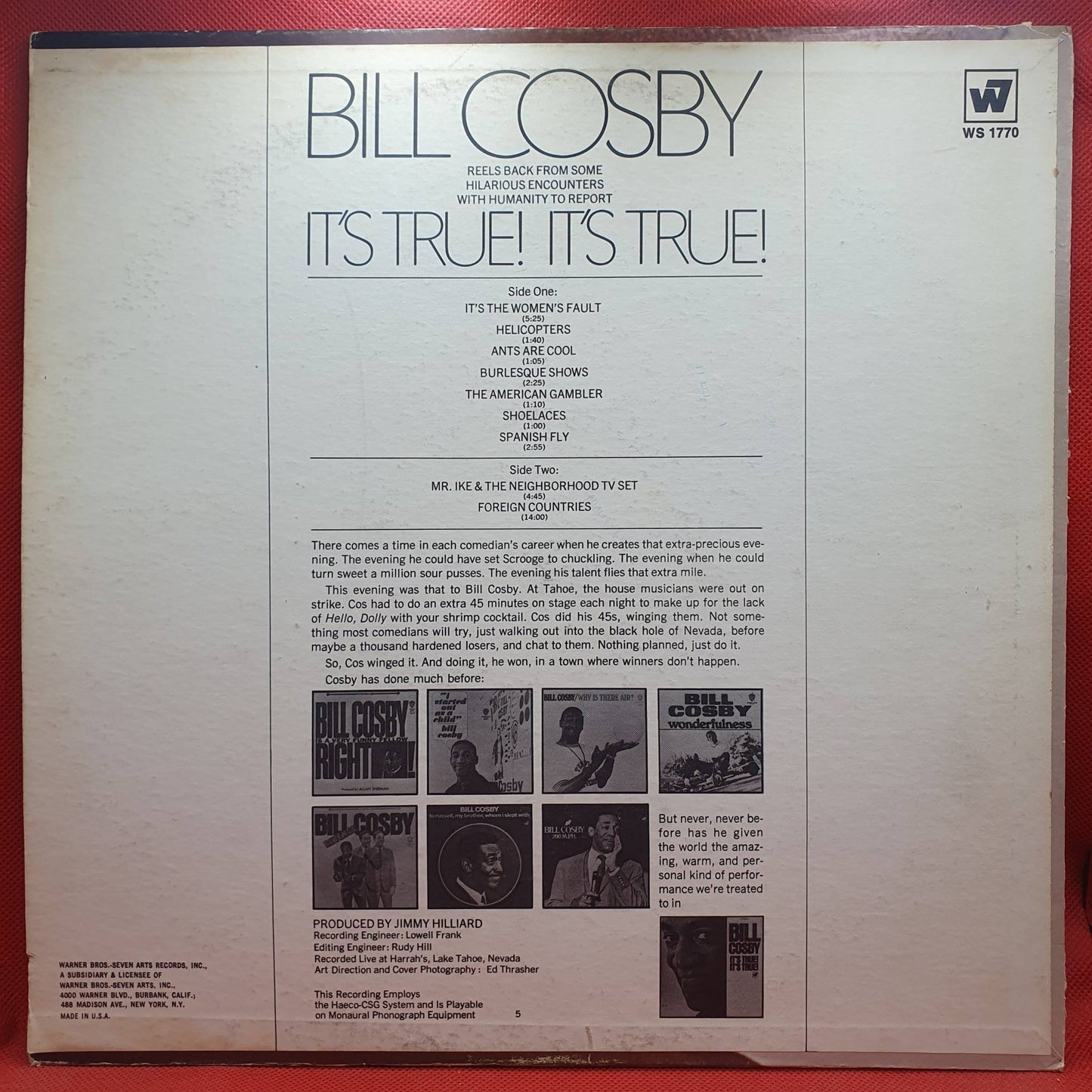 Bill Cosby – It's True! It's True!