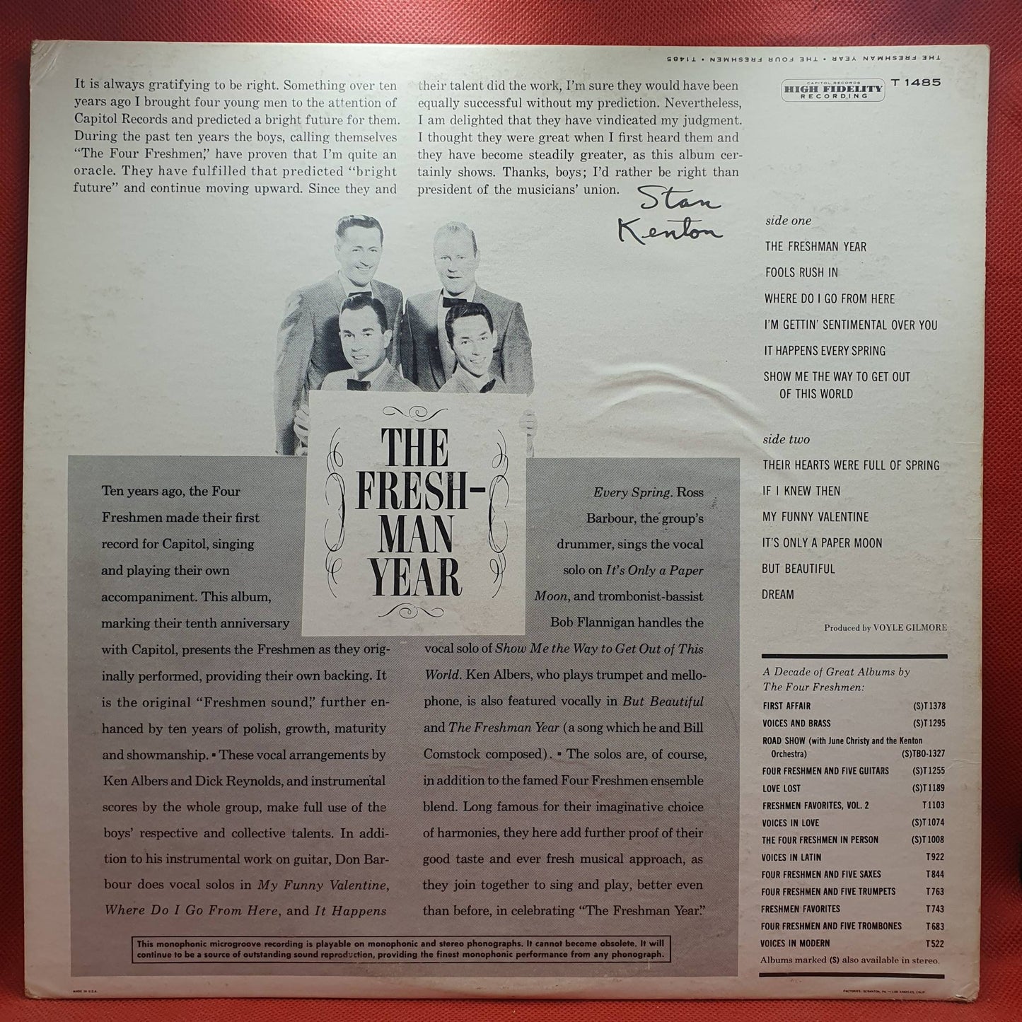 The Four Freshmen – The Freshman Year