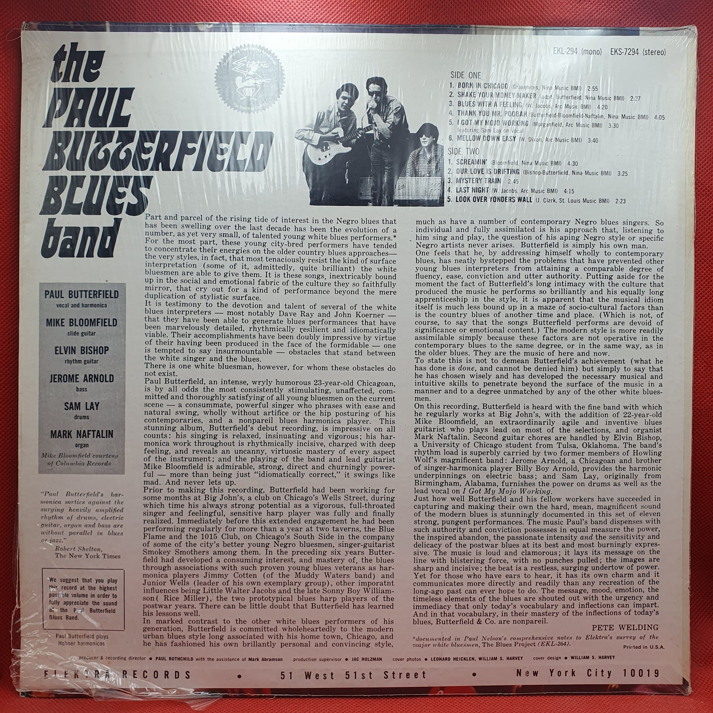The Paul Butterfield Blues Band – The Paul Butterfield Blues Band