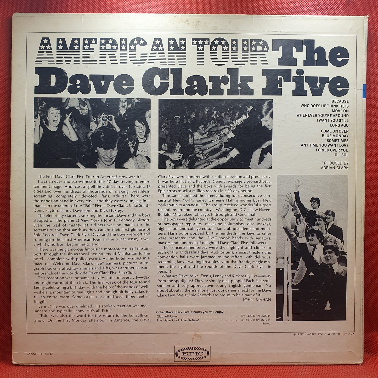 The Dave Clark Five – American Tour