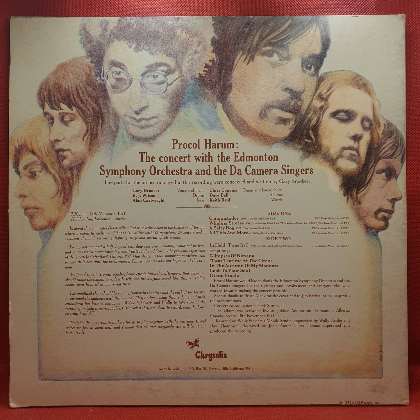 Procol Harum In Concert With The Edmonton Symphony Orchestra – Live