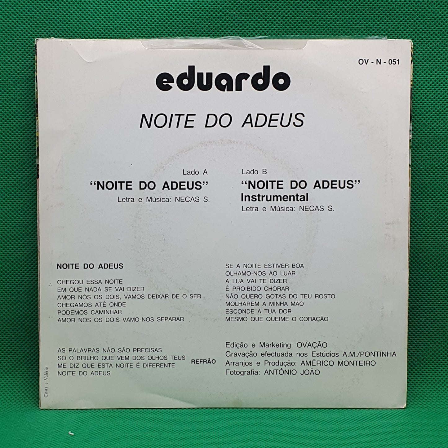 Eduardo – Noite Do Adeus