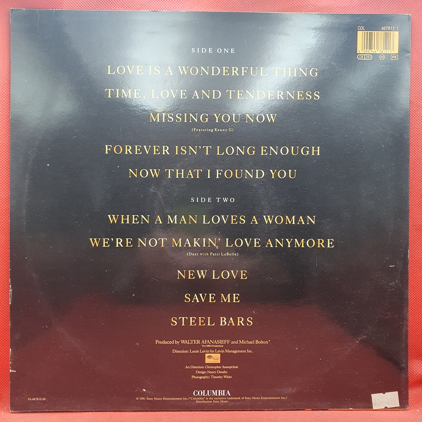 Michael Bolton – Time, Love & Tenderness