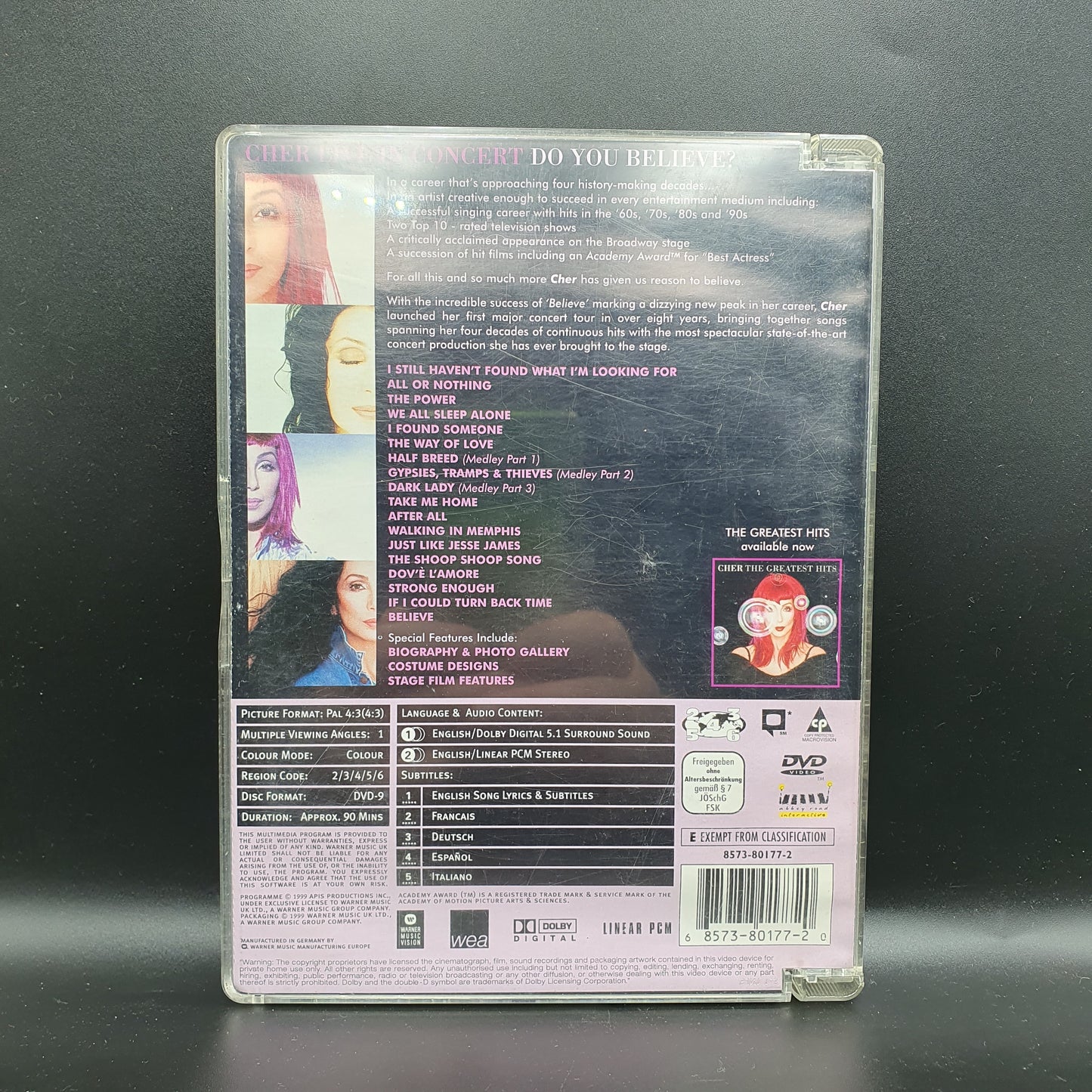 Cher – Live In Concert