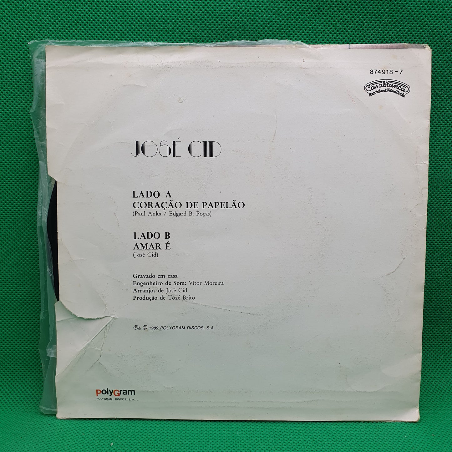 José Cid – Coração De Papelão