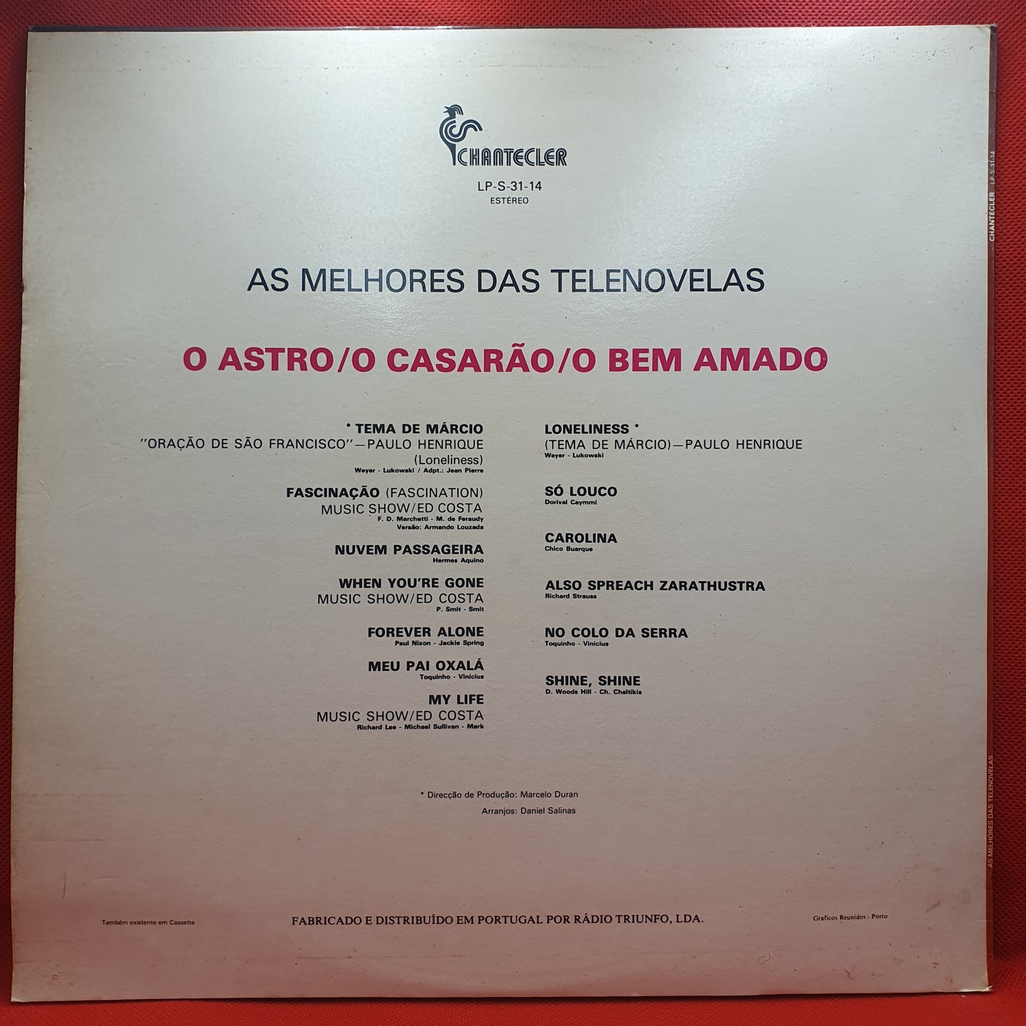 Various – As Melhores Das Telenovelas O Astro /O Casarão / O Bem Amado