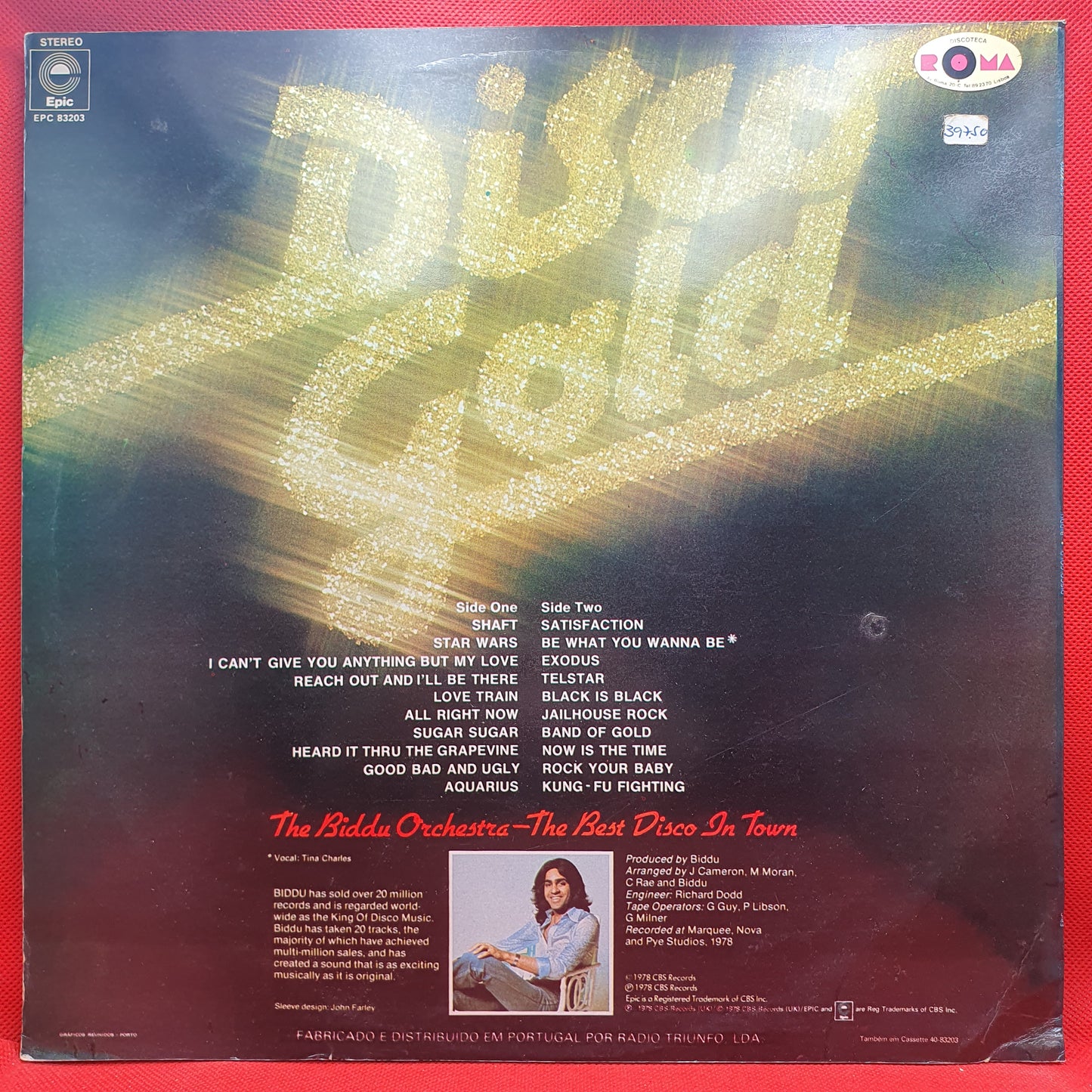 The Biddu Orchestra – Disco Gold