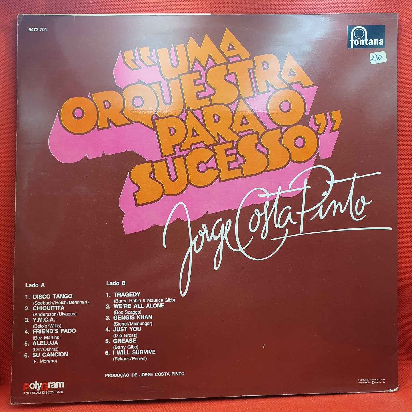 Jorge Costa Pinto – Uma Orquestra Para O Sucesso