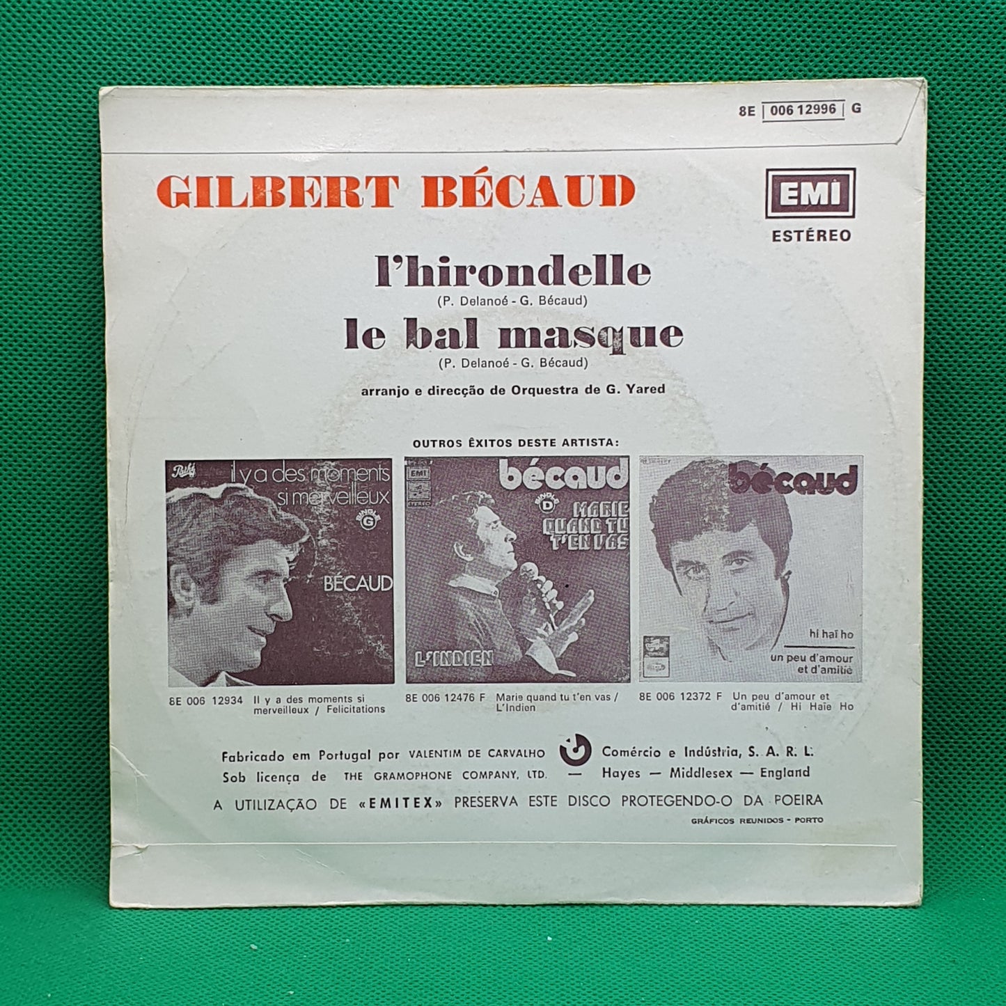 Gilbert Bécaud – L'hirondelle