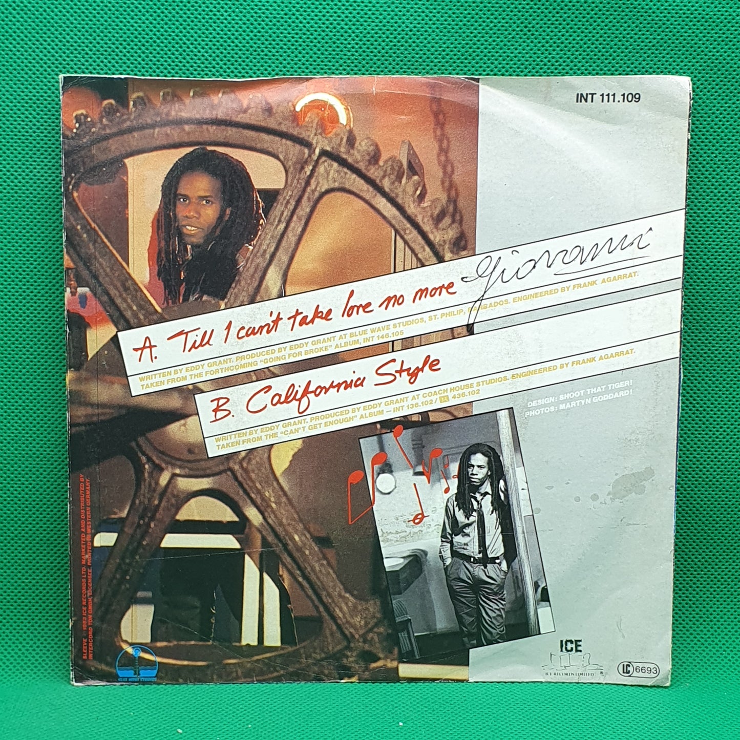 Eddy Grant – Till I Can't Take Love No More