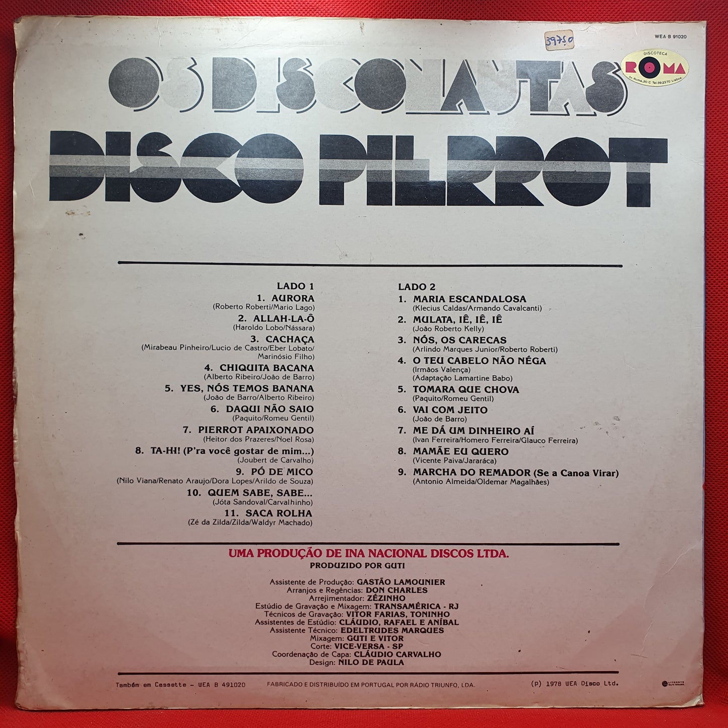 Os Disconautas – Disco Pierrot