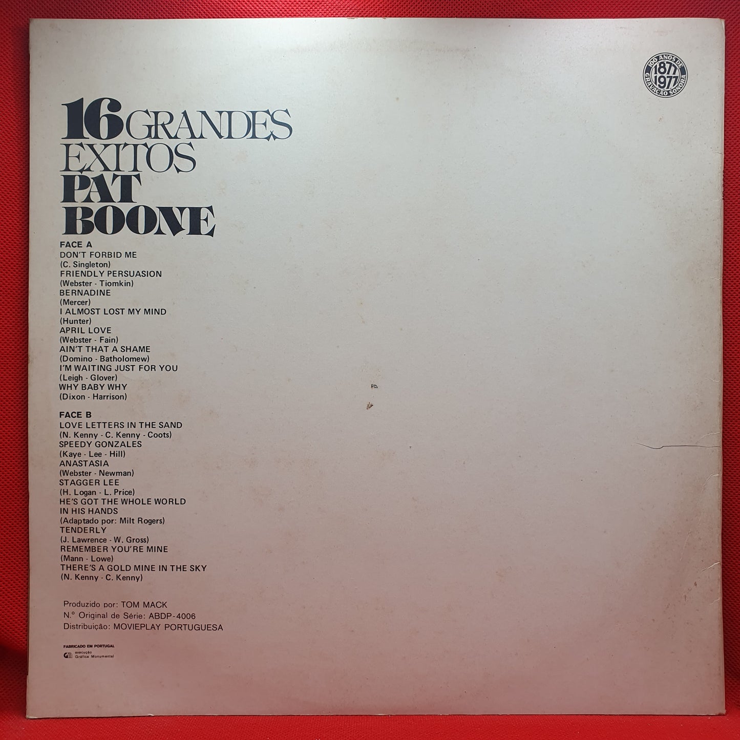 Pat Boone – 16 Grandes Exitos