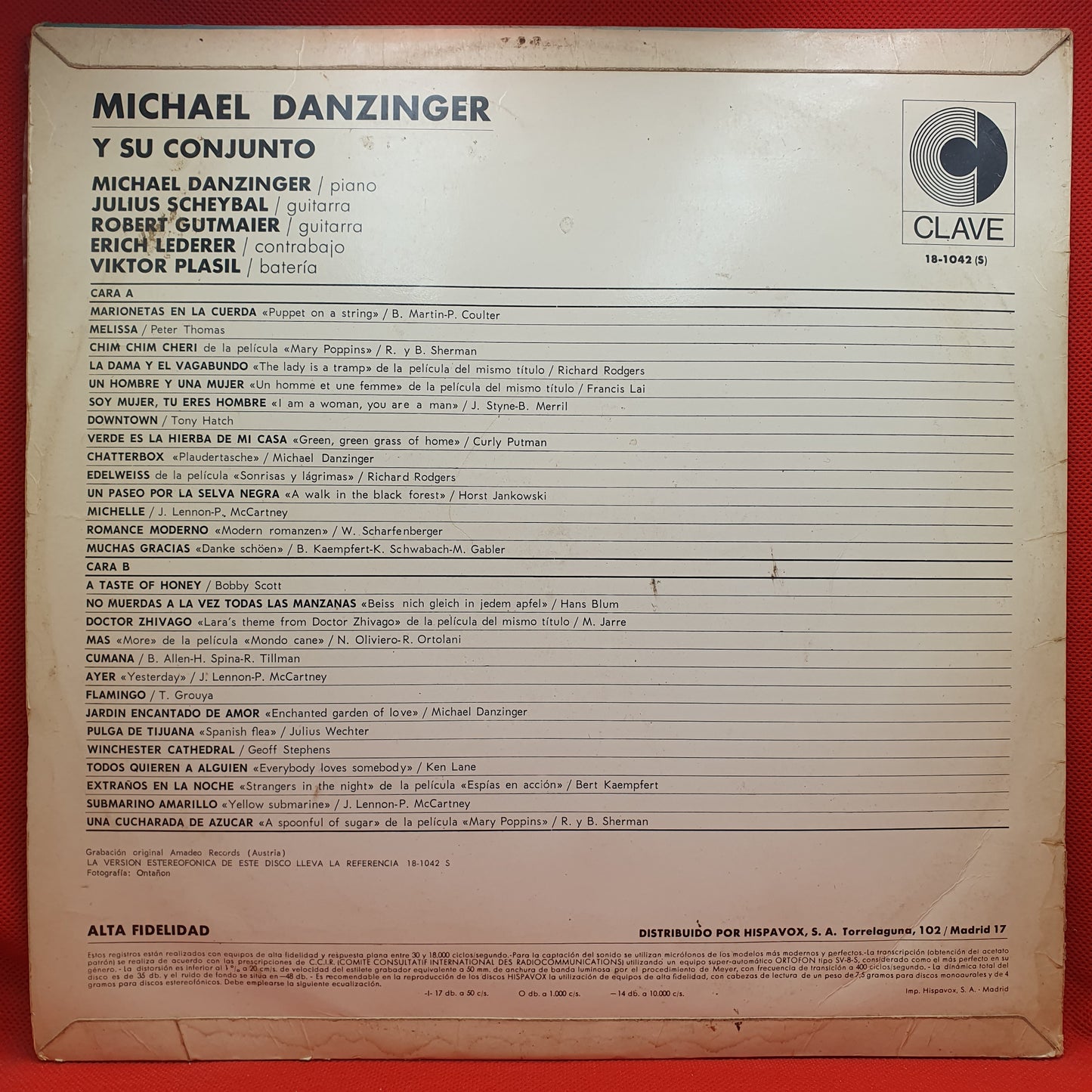 Michael Danzinger Y Su Conjunto – Piano Cocktail