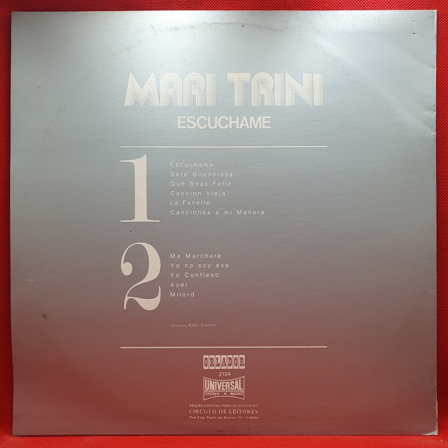 Mari Trini – Escuchame...