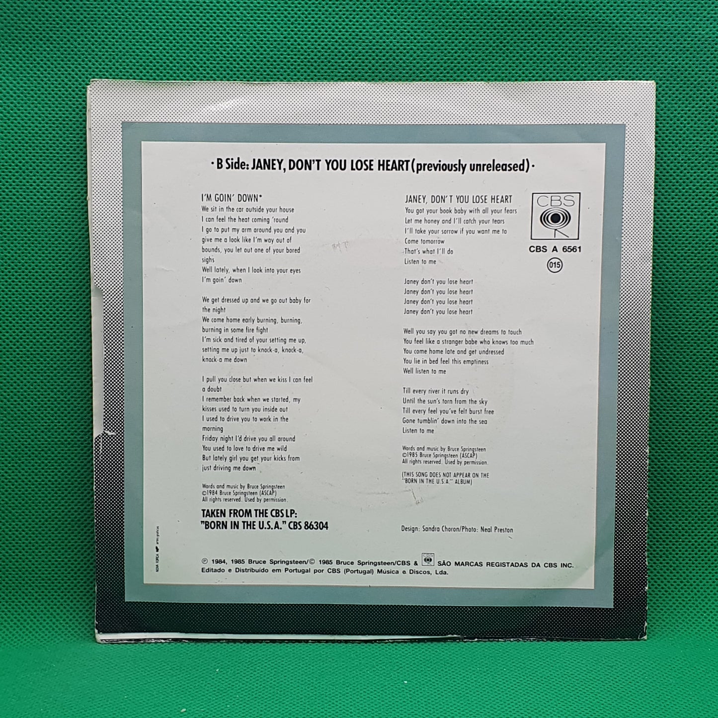 Bruce Springsteen – I'm Goin' Down