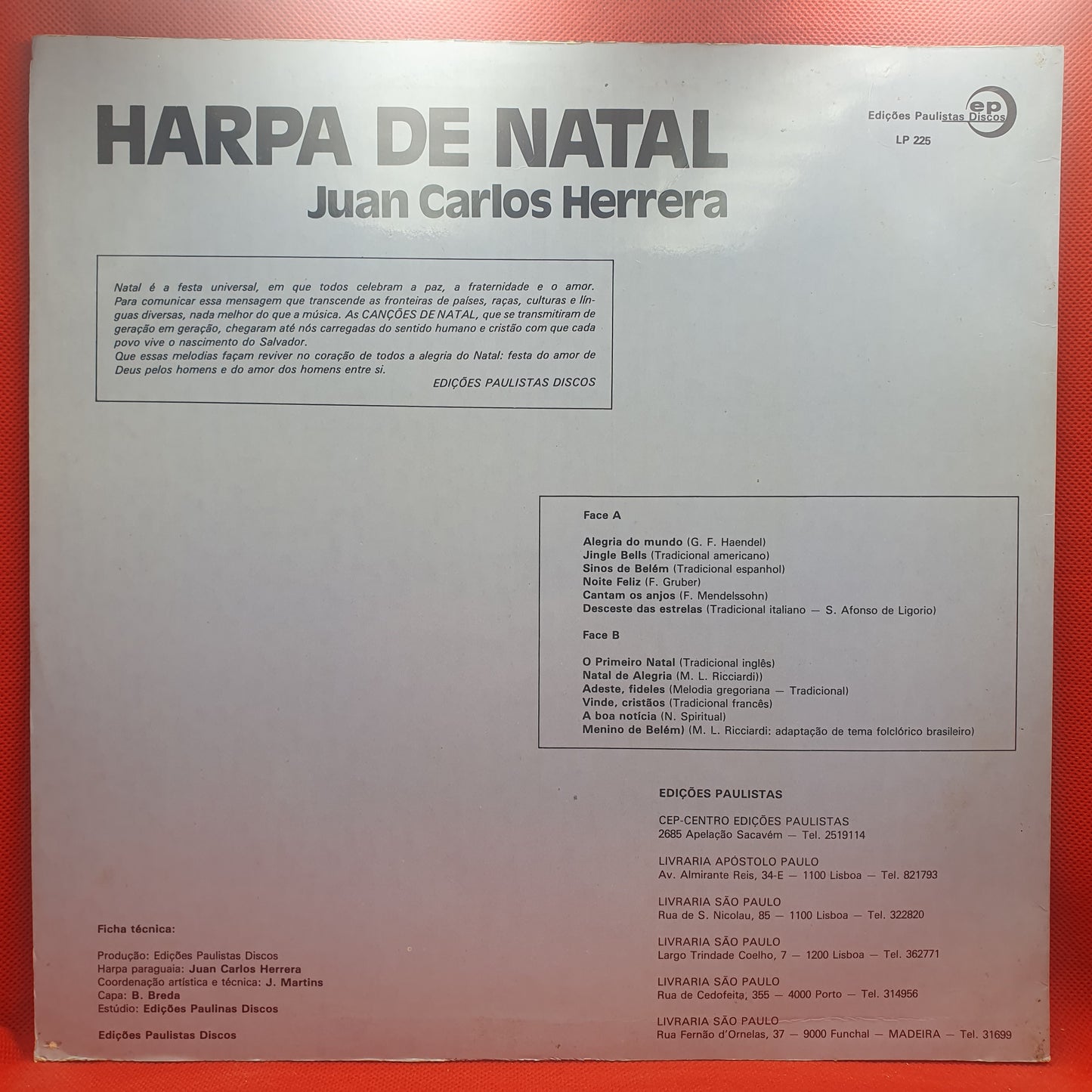 Juan Carlos Herrera – Harpa De Natal