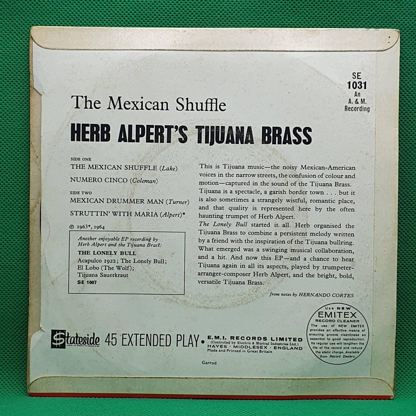 Herb Alpert's Tijuana Brass – The Mexican Shuffle