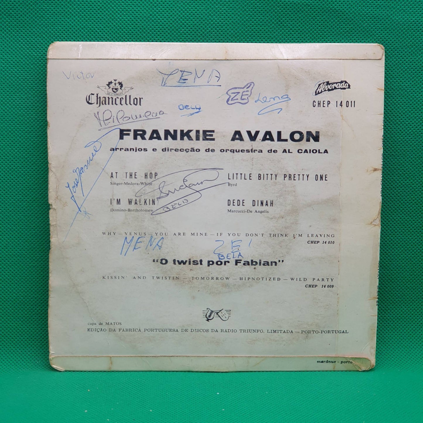 Frankie Avalon, Orquestra de Al Caiola – At The Hop