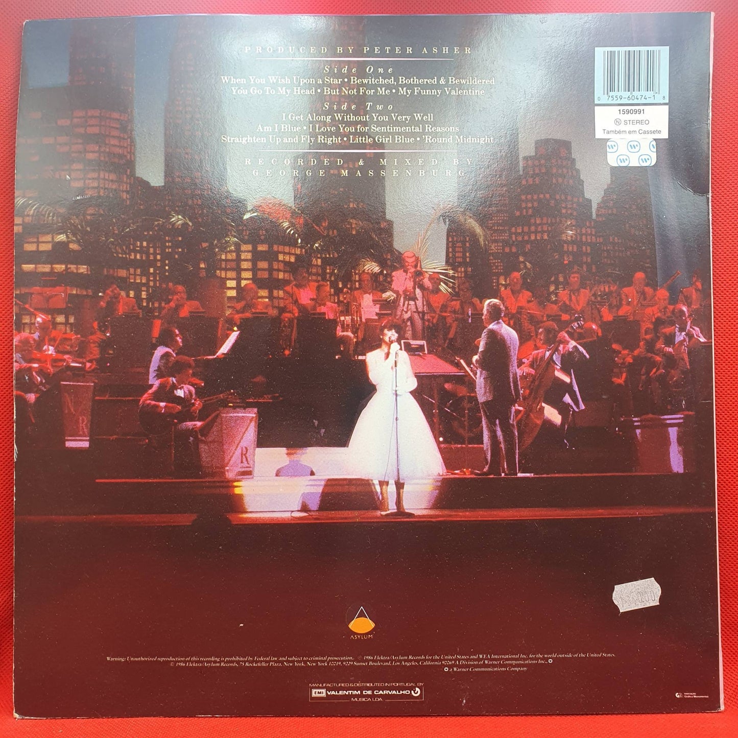 Linda Ronstadt With Nelson Riddle & His Orchestra – For Sentimental Reasons