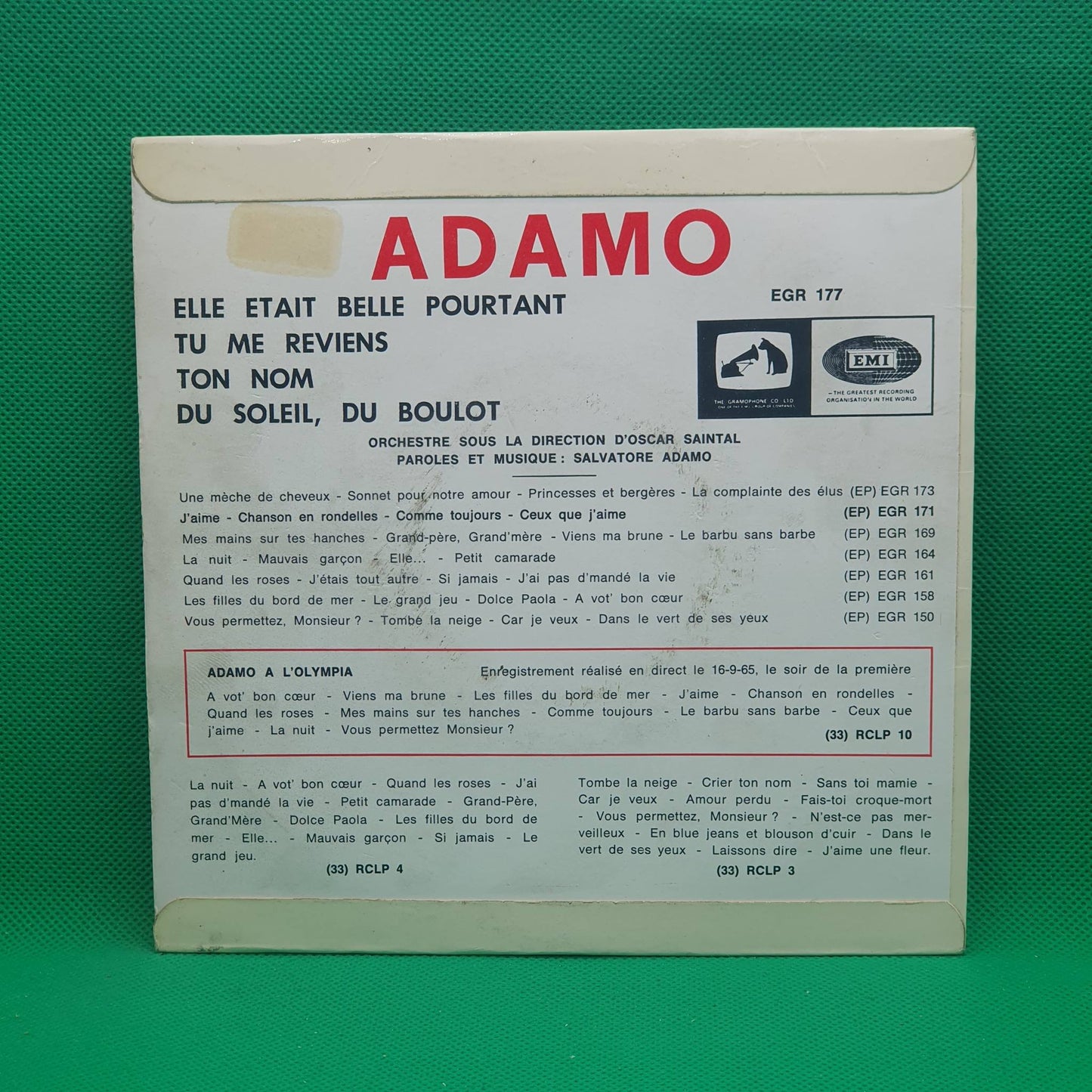 Adamo – Coeur En Bandouliere