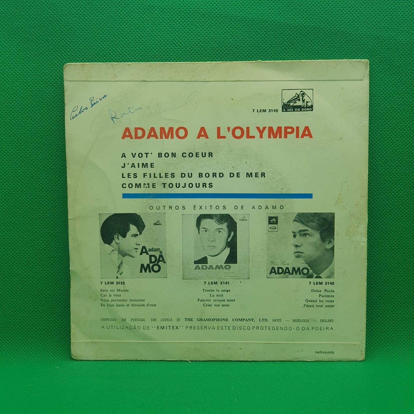 Adamo – À L'Olympia