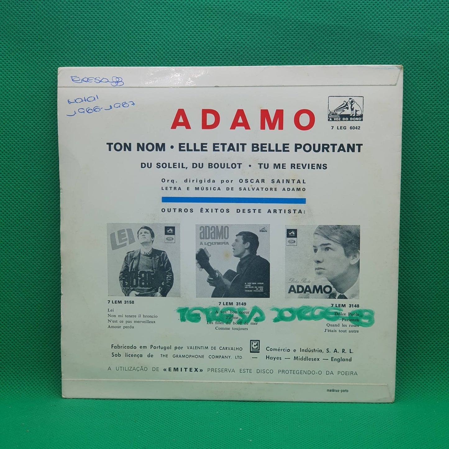 Adamo – Ton Nom - Elle Était Belle Pourtant