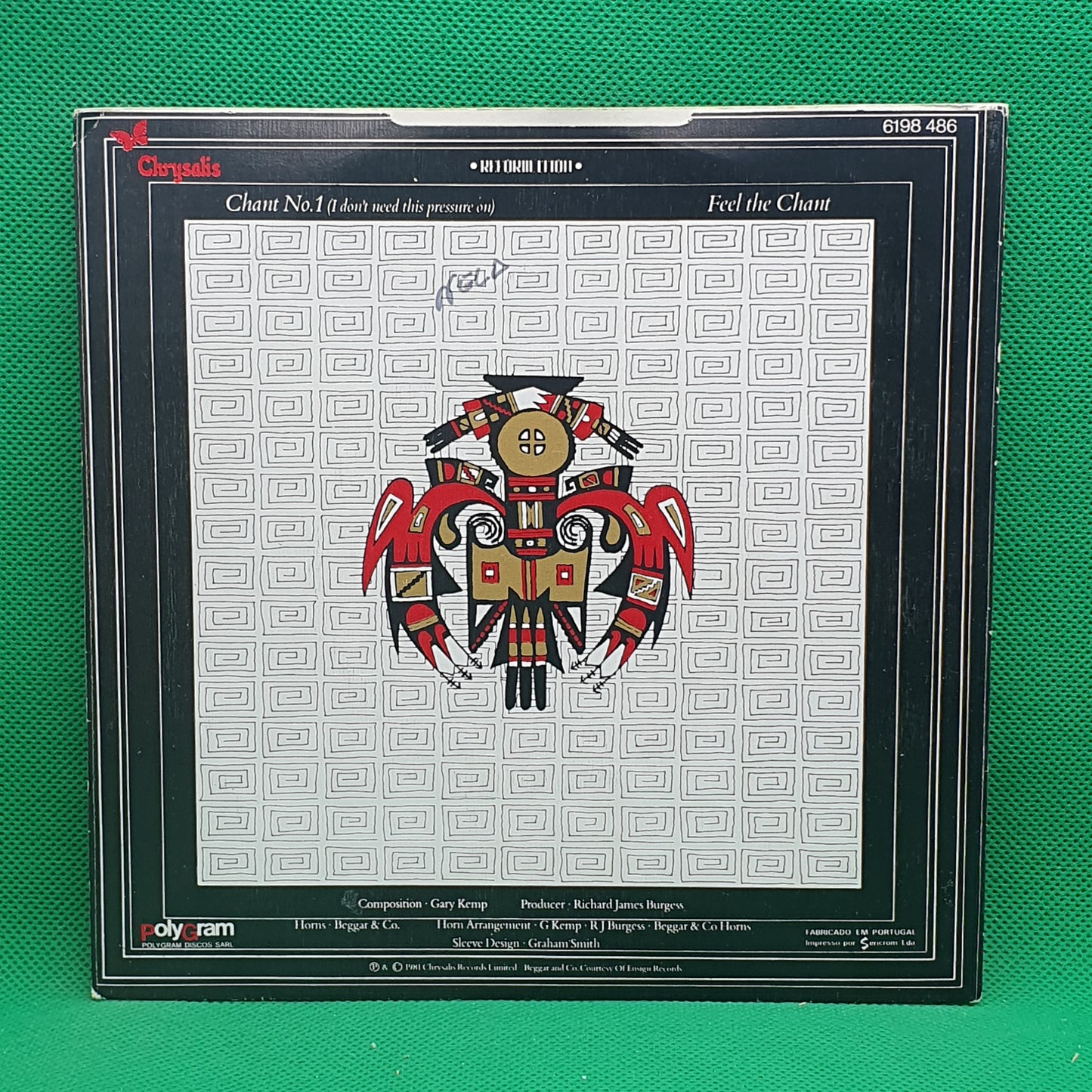 Spandau Ballet – Chant No. 1 (I Don't Need This Pressure On)