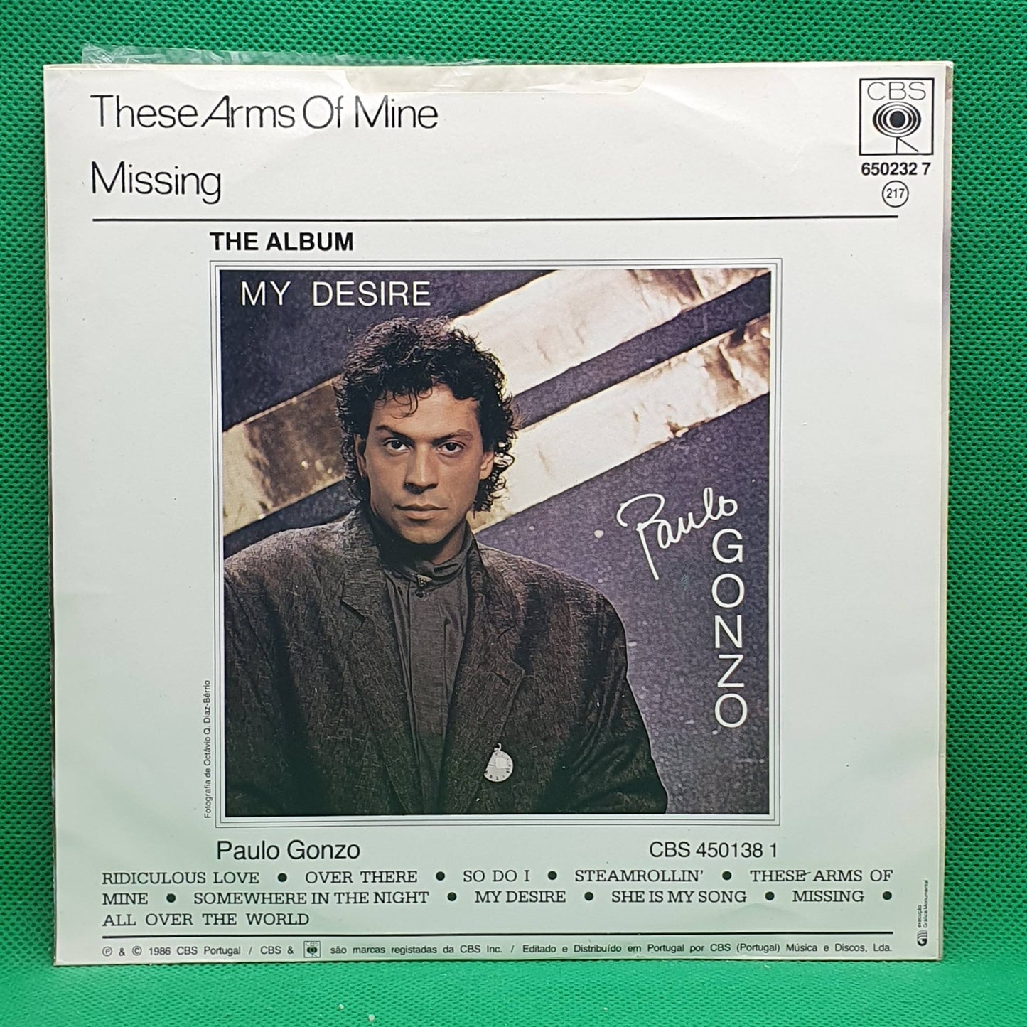 Paulo Gonzo – These Arms Of Mine