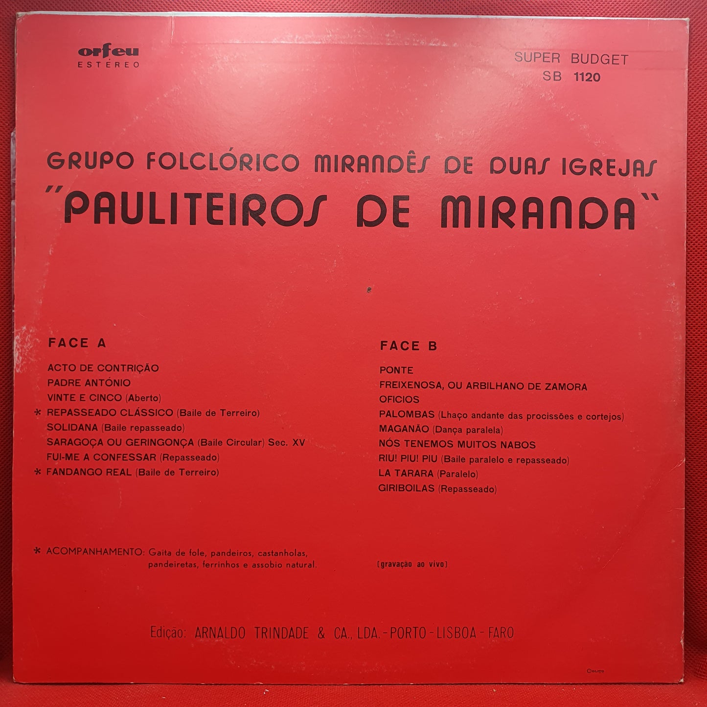 Grupo Folclórico Mirandês De Duas Igrejas – Pauliteiros De Miranda