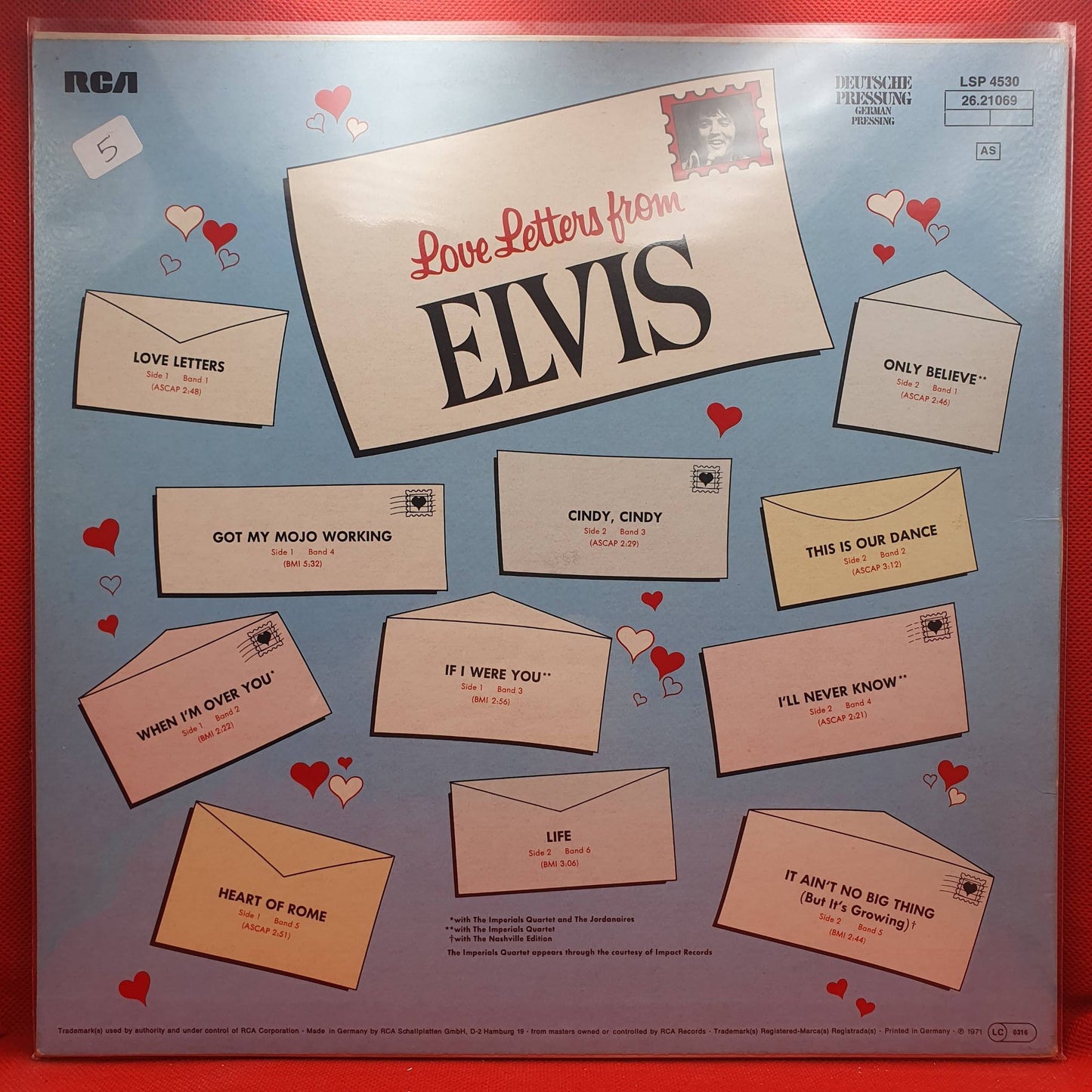 Elvis Presley – Love Letters From Elvis