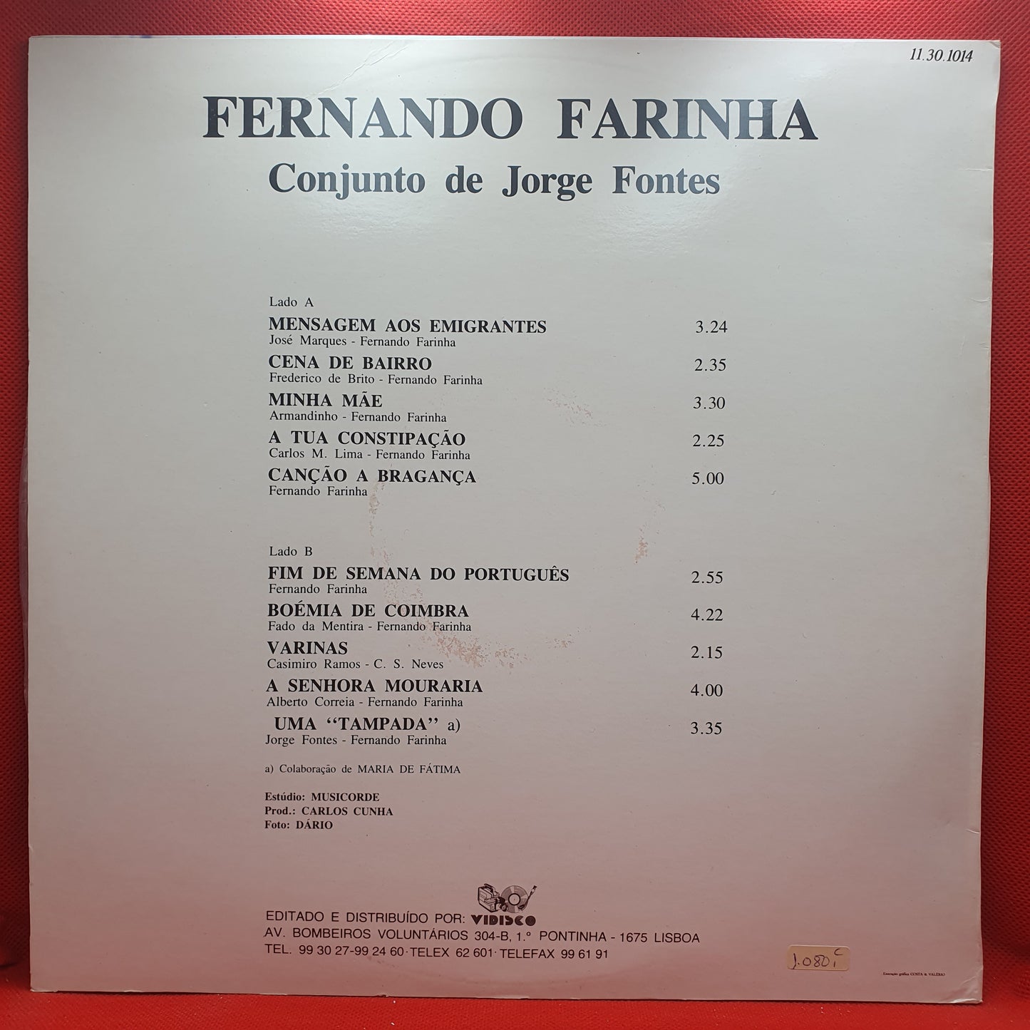 Fernando Farinha – Mensagem Aos Emigrantes