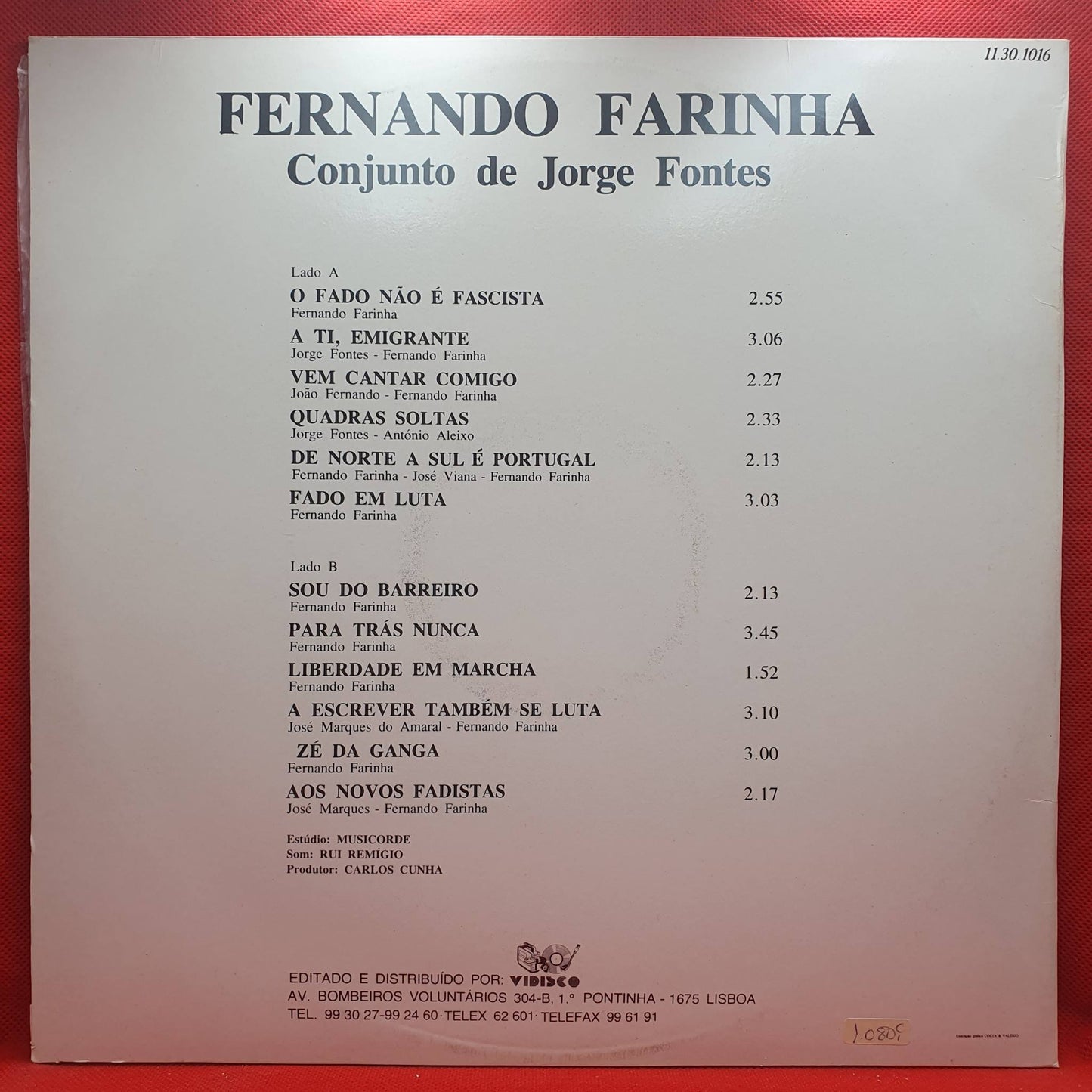 Fernando Farinha – Vem Cantar Comigo