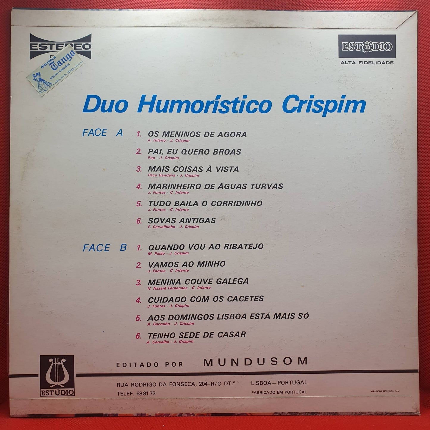 Duo Humorístico Crispim – Duo Humorístico Crispim