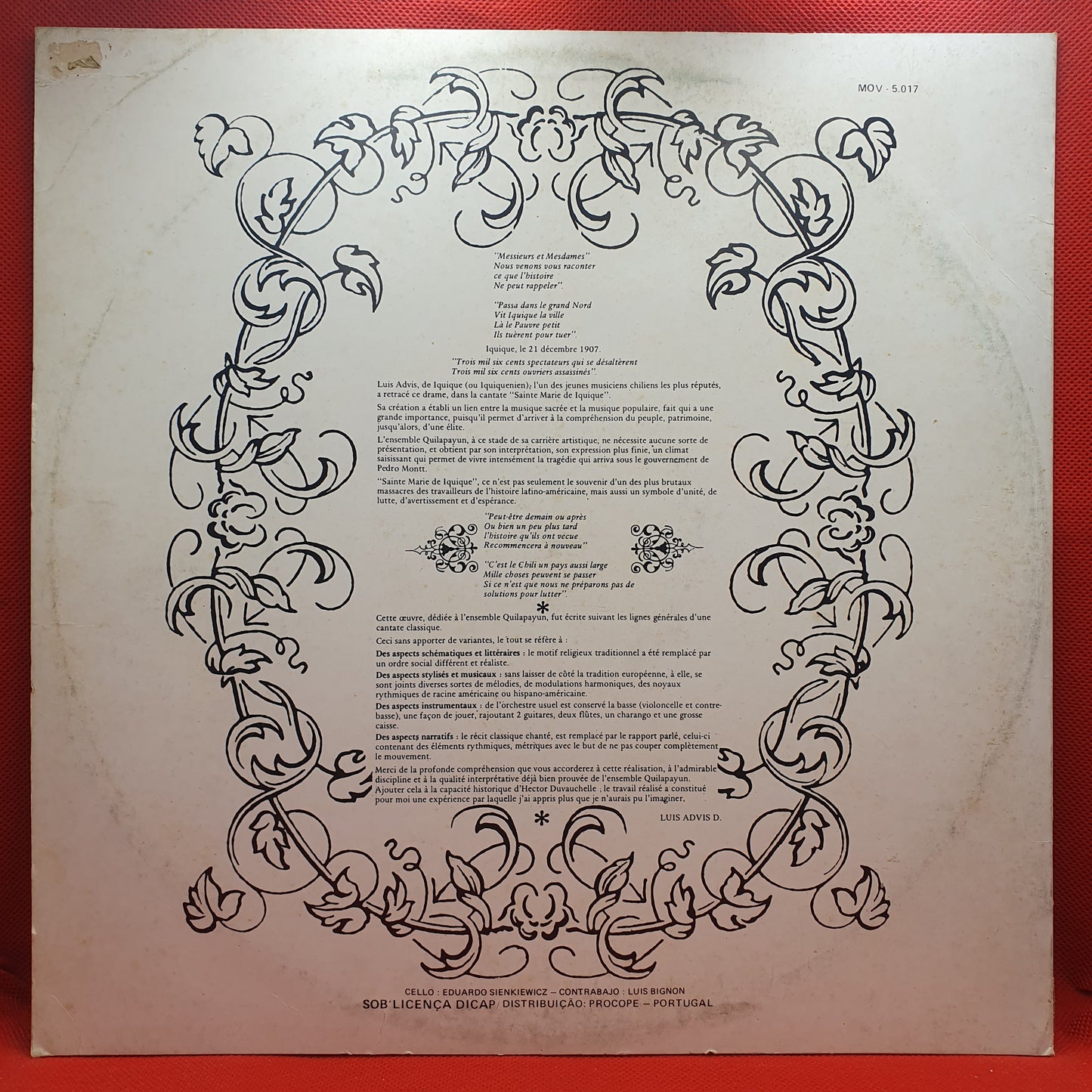 Quilapayún – Santa Maria De Iquique - Cantata Popular