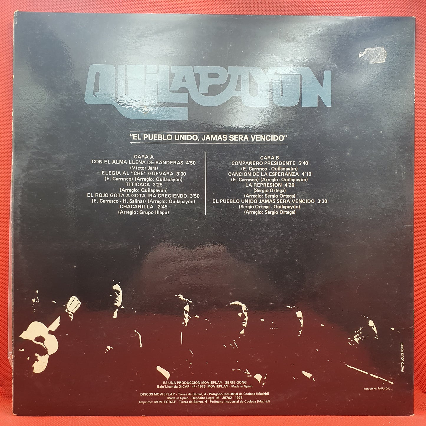 Quilapayun – El Pueblo Unido Jamas Sera Vencido