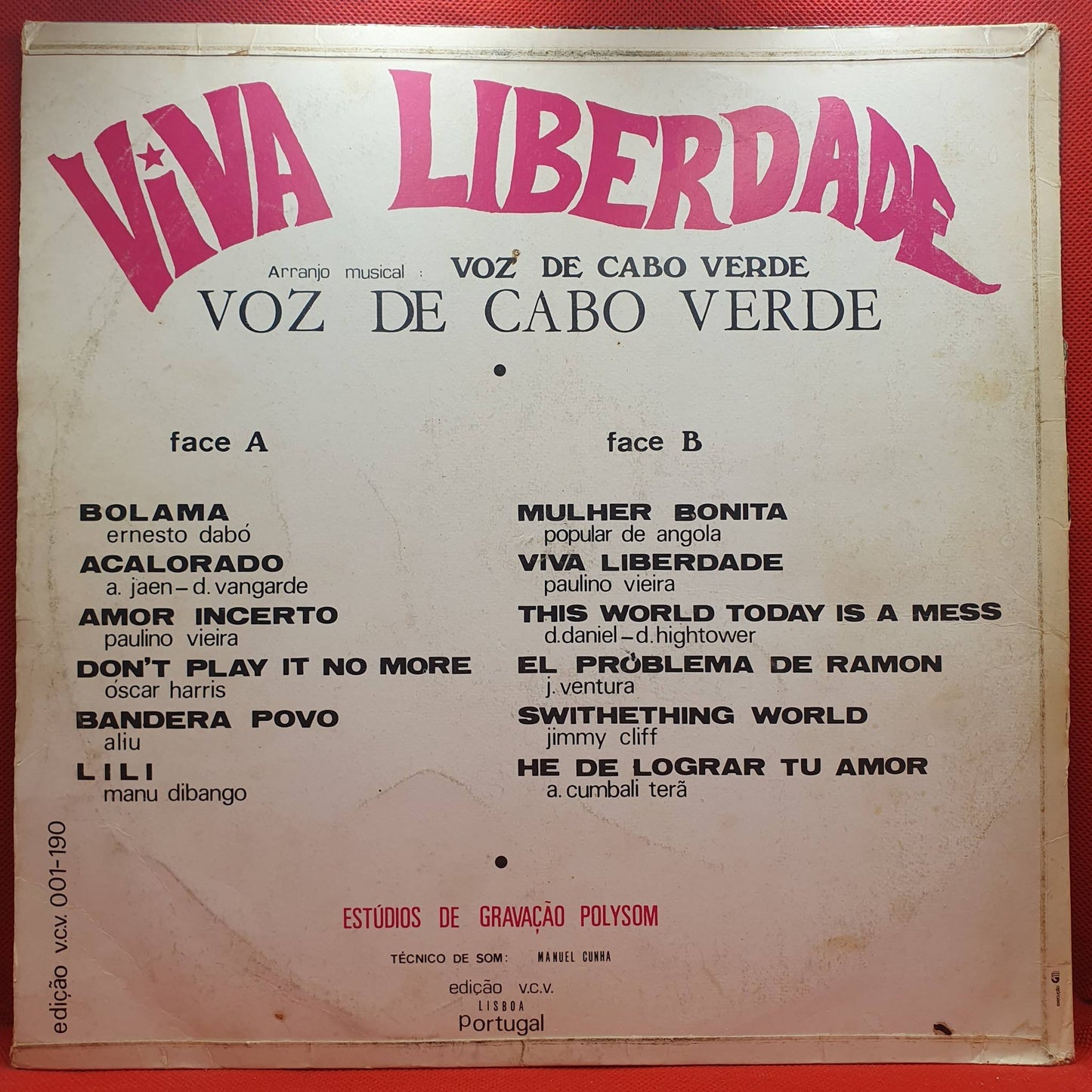 Voz De Cabo Verde – Viva Liberdade