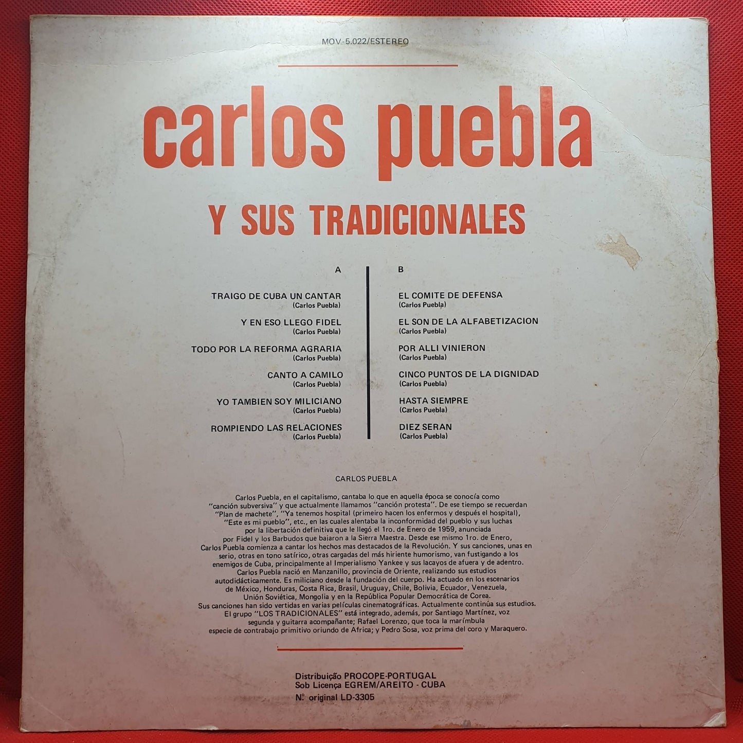 Carlos Puebla – Hasta Siempre