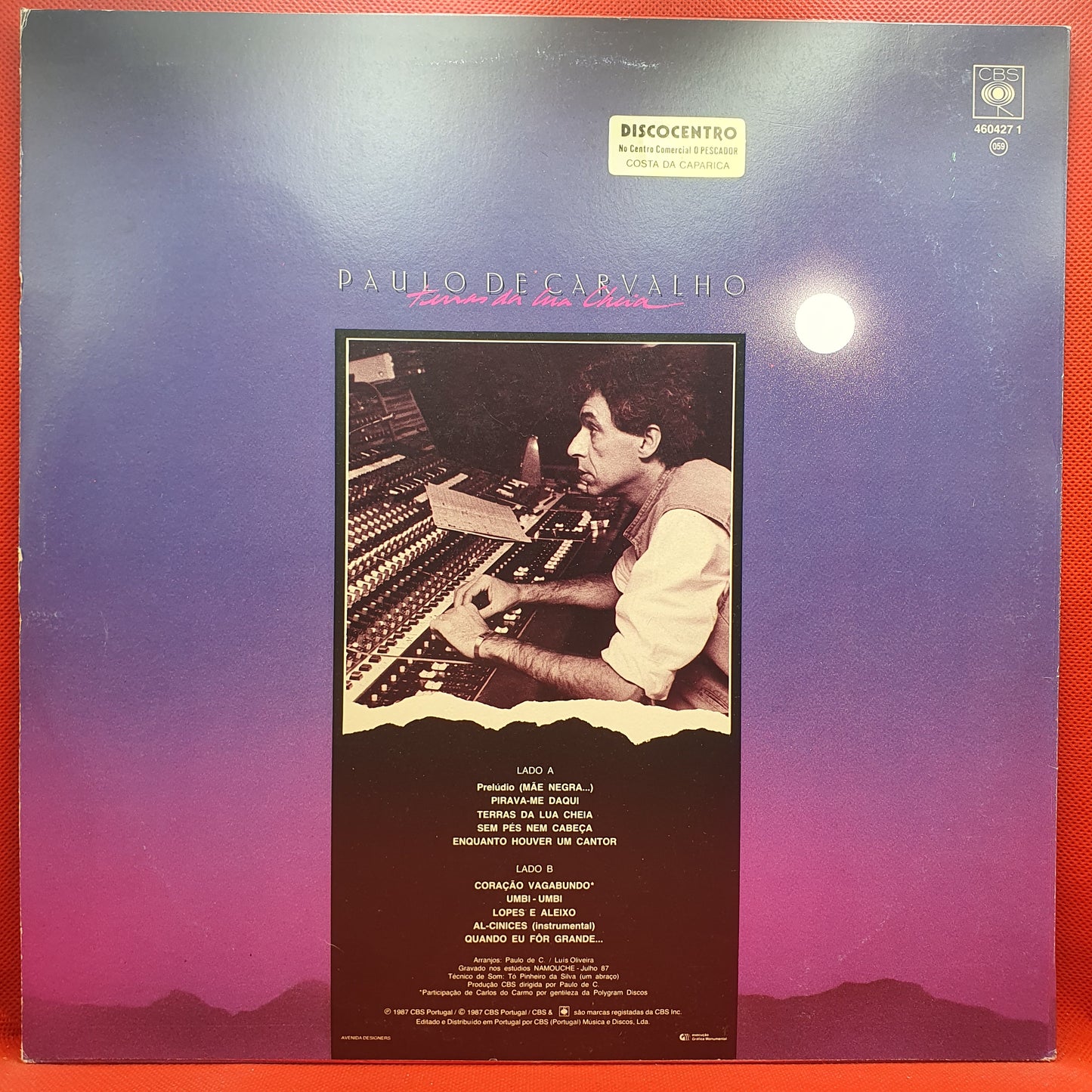 Paulo De Carvalho – Terras Da Lua Cheia