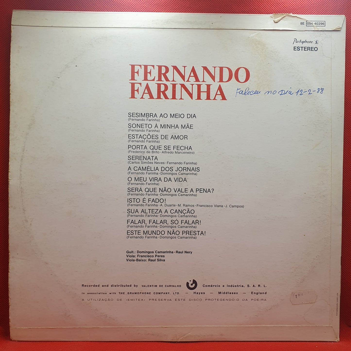 Fernando Farinha – O Meu Vira Da Vida